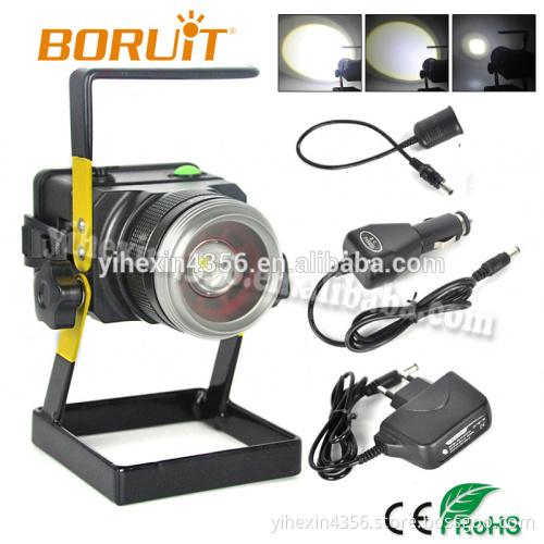Boruit Newest 10Watt CREE T6 LED Floodlight Zoom Dimmable LED Flood Light